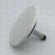 Tappo vasca bianco gambo plastica