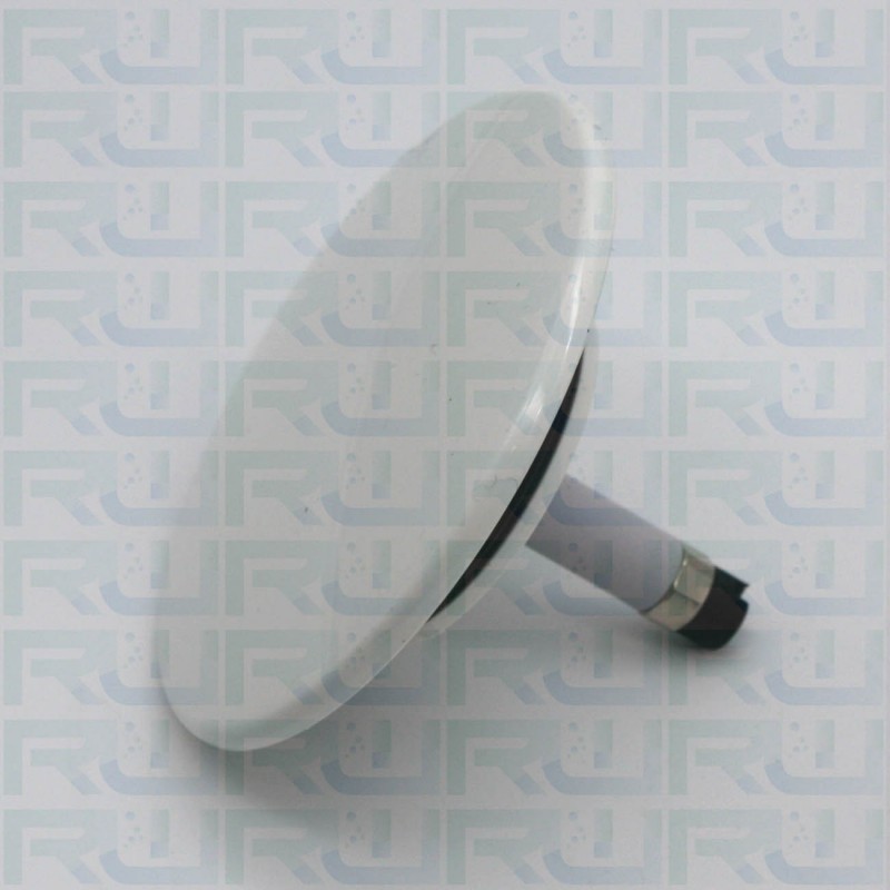 Tappo vasca bianco gambo plastica
