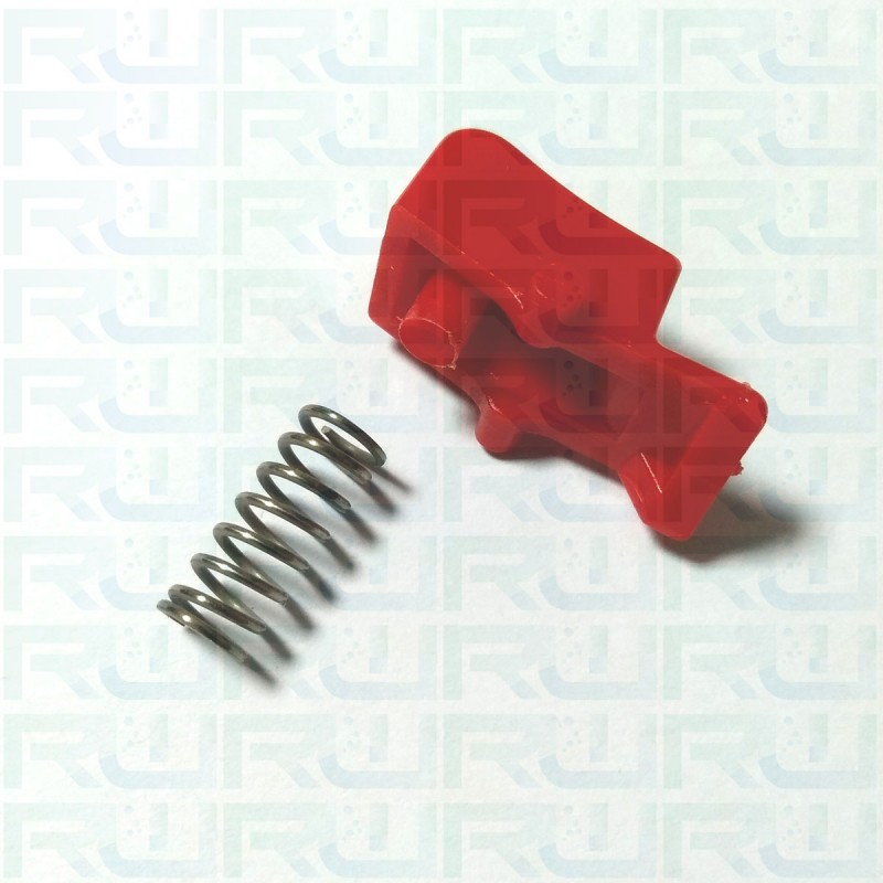 Pulsante + molla per anello termostatico Round G&G