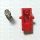 Pulsante + molla per anello termostatico Round G&G
