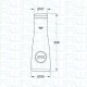 Caraffa 1000 ml in vetro Grohe