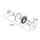 Rosone Grohe 163 mm