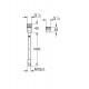 Flessibile metallico Grohe