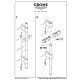 Supporto per asta doccia Grohe