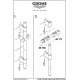 Supporto per asta doccia Grohe